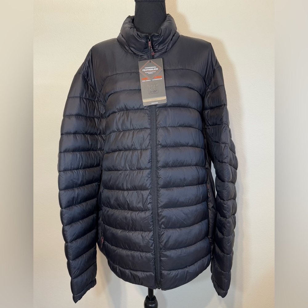HAWKE & CO Men’s Quilted Lightweight Packable Featherless Performance Jacket 2XL